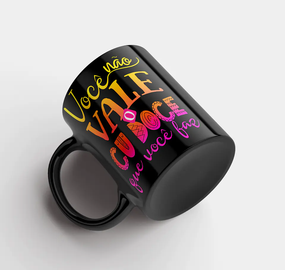 All Black Drink Mug Collection 9