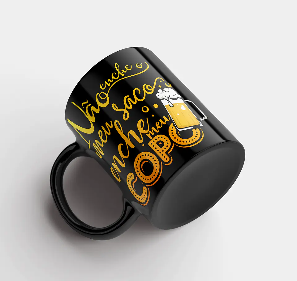 All Black Drink Mug Collection 10