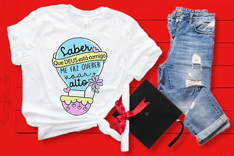Colección de camisetas motivacionales coloridas
