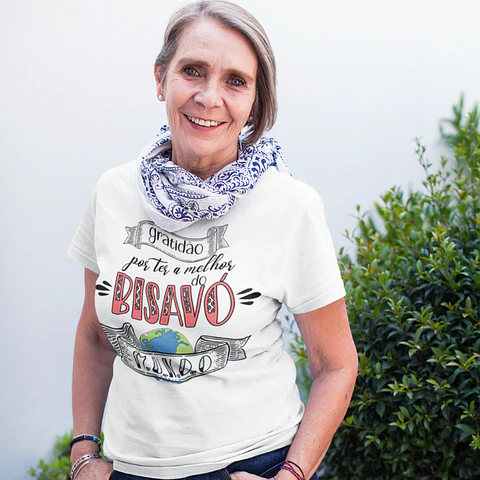 T-shirt Avós Colorido