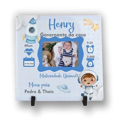 Personalized Baby Tile Funny Themes