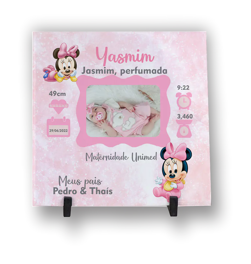 Azulejo Personalizado do bebé temas engraçados 11