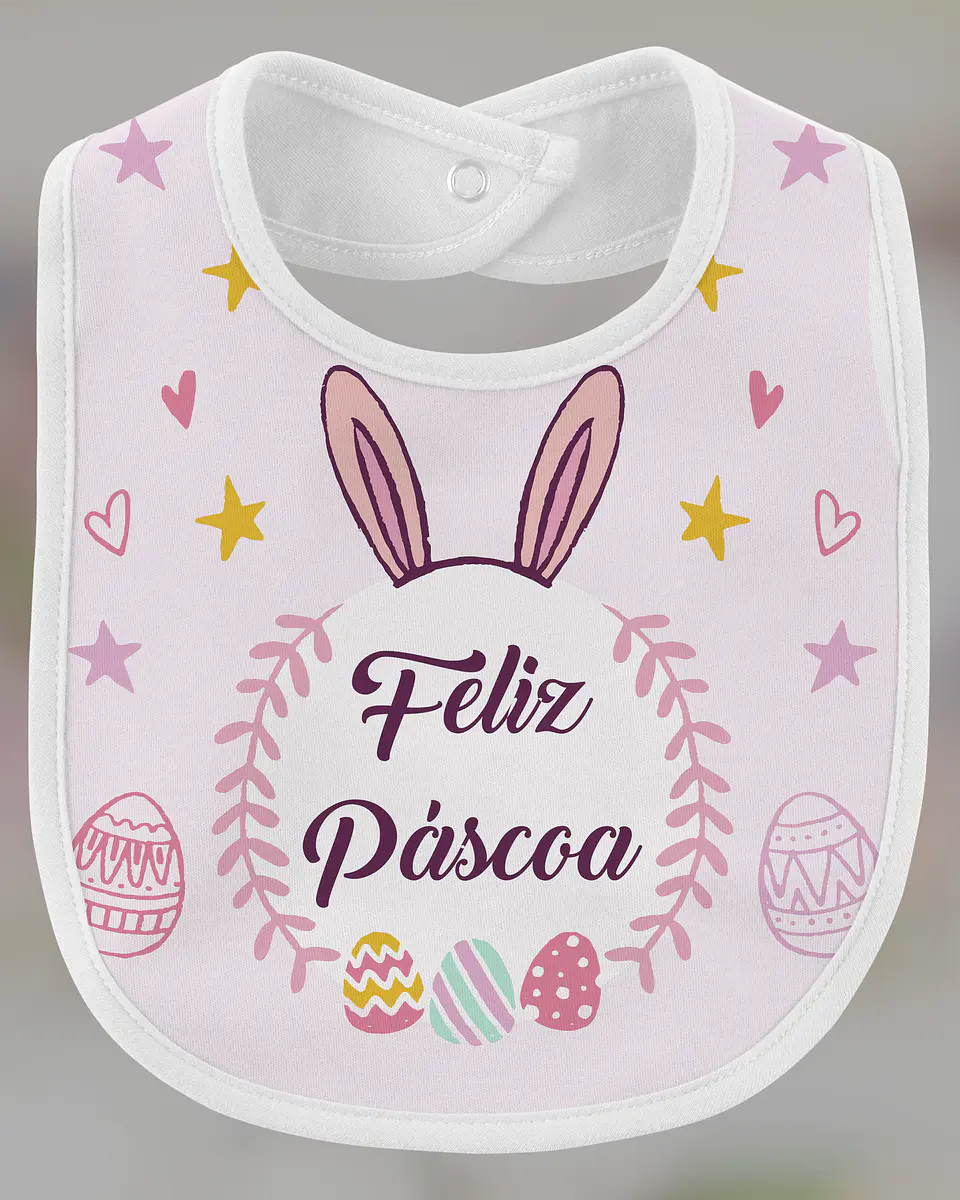 Coleção Babete personalizado páscoa 2