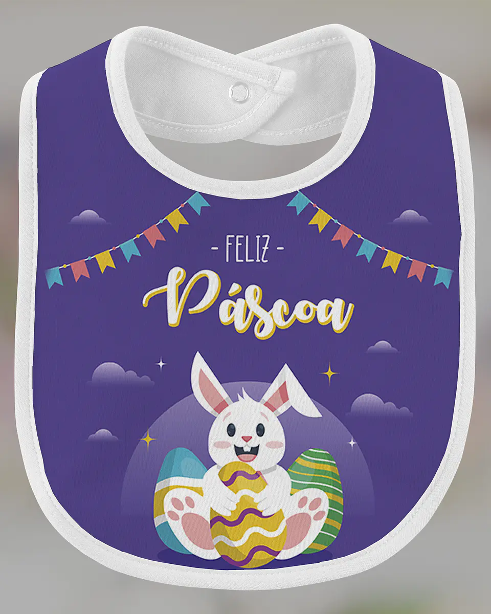 Coleção Babete personalizado páscoa 12