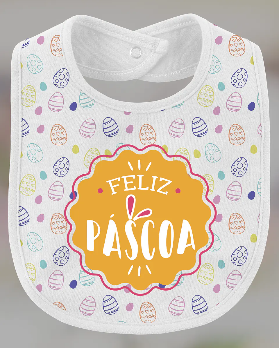 Coleção Babete personalizado páscoa 13