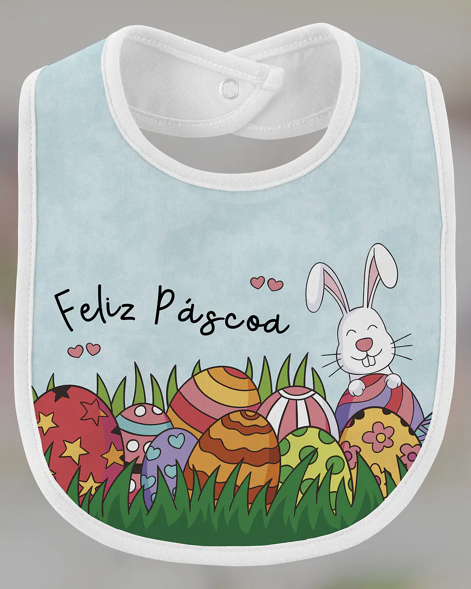Coleção Babete personalizado páscoa 14