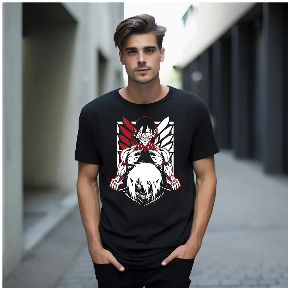 Coleção T-shirt Attack on Titan 9