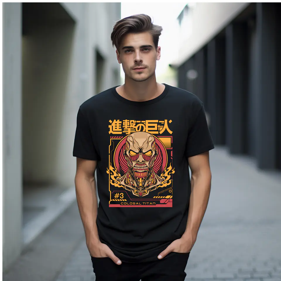 Coleção T-shirt Attack on Titan 19