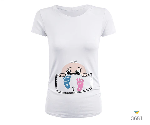 Coleção T-shirt Grávida