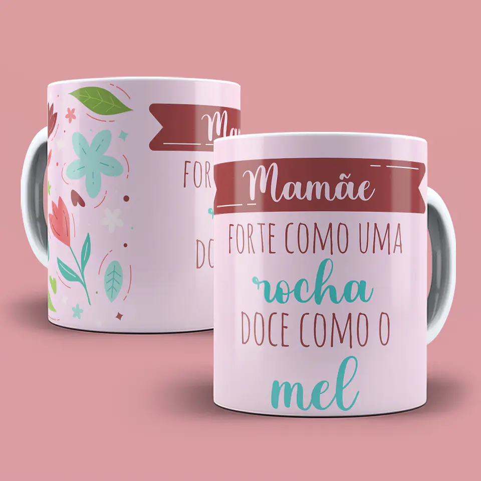 Colección de tazas Mother Flowers 1