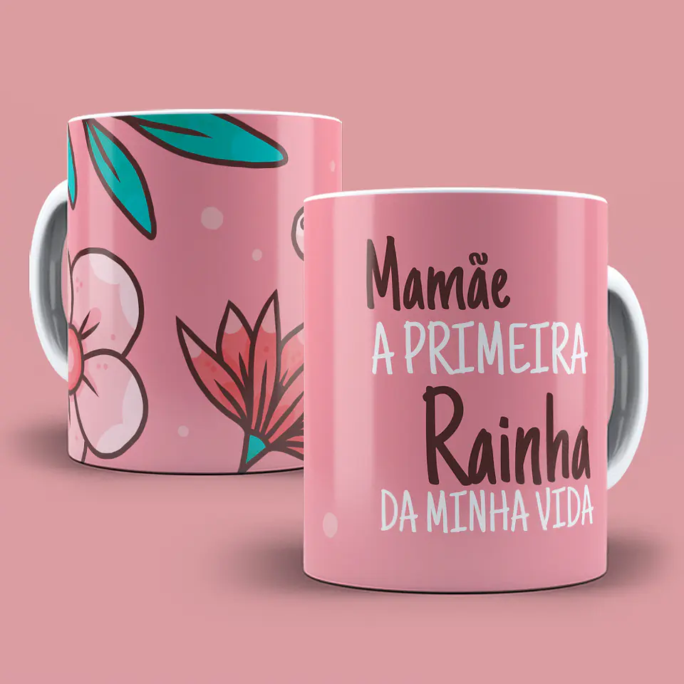 Colección de tazas Mother Flowers 3