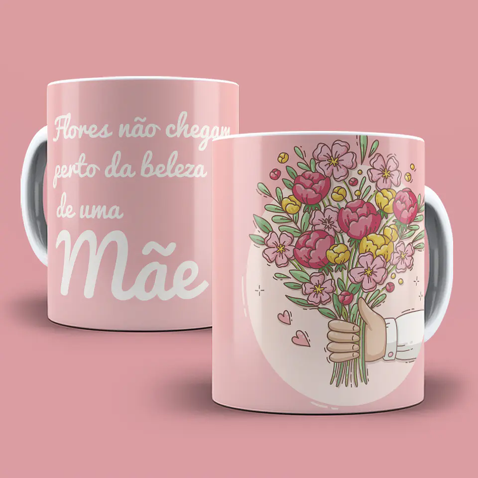Colección de tazas Mother Flowers 5