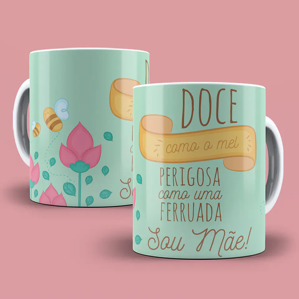 Colección de tazas Mother Flowers 11