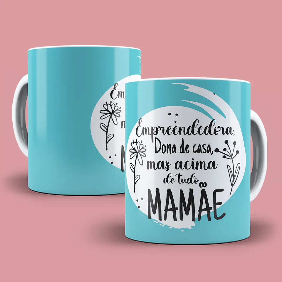 Colección de tazas Mother Flowers 12