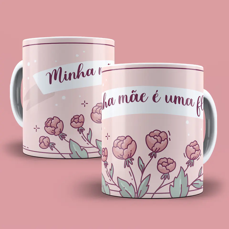 Colección de tazas Mother Flowers 18