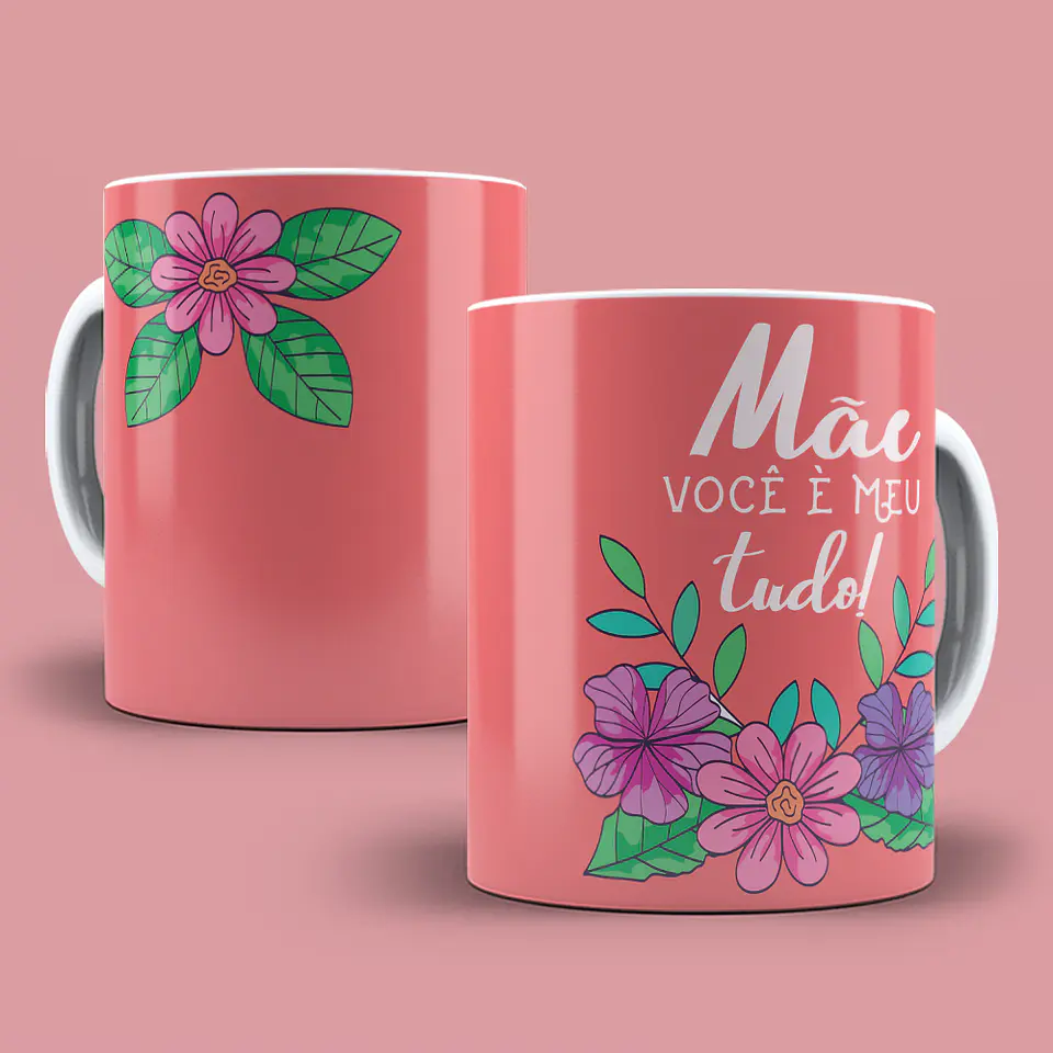 Colección de tazas Mother Flowers 22