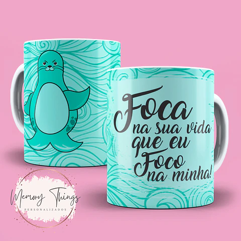 Coleção Caneca Foca Focada