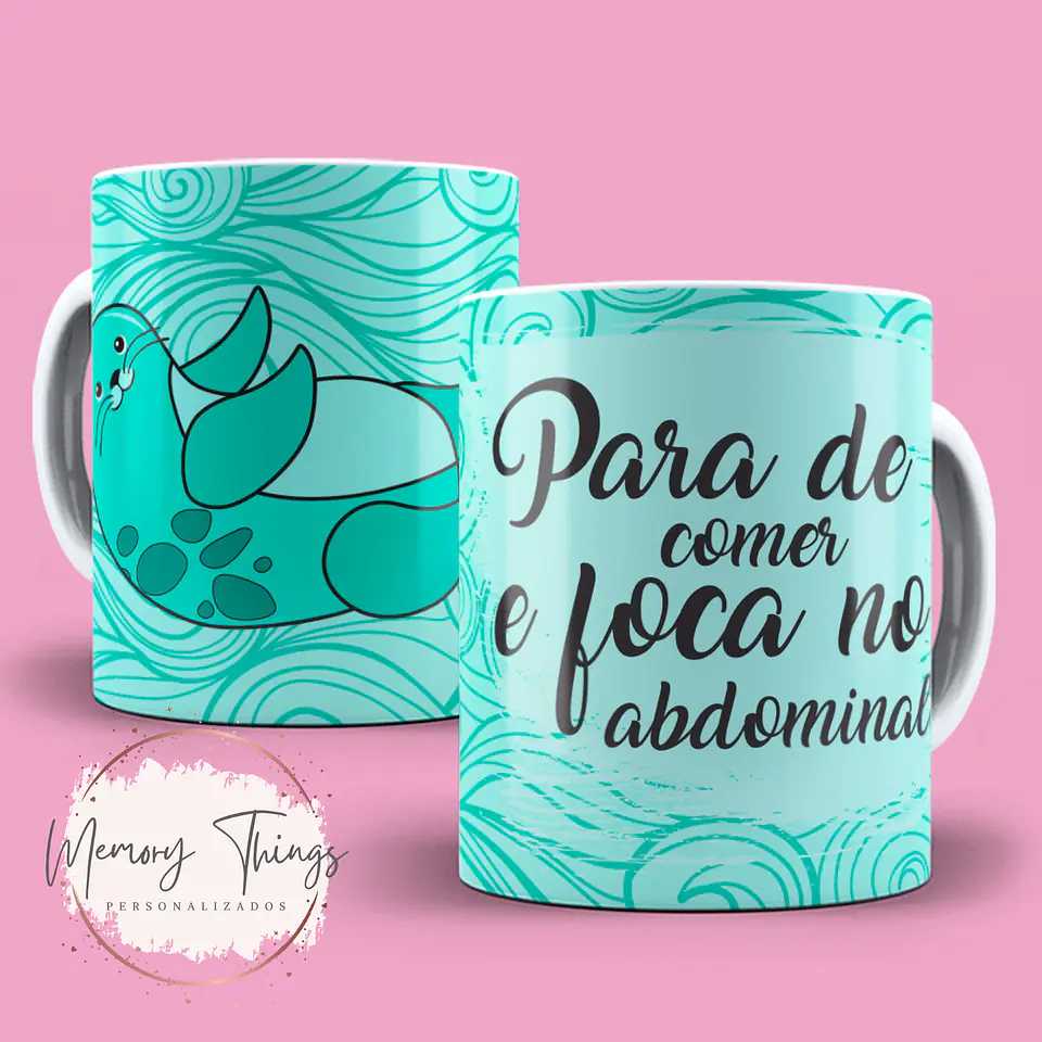 Coleção Caneca Foca Focada 11