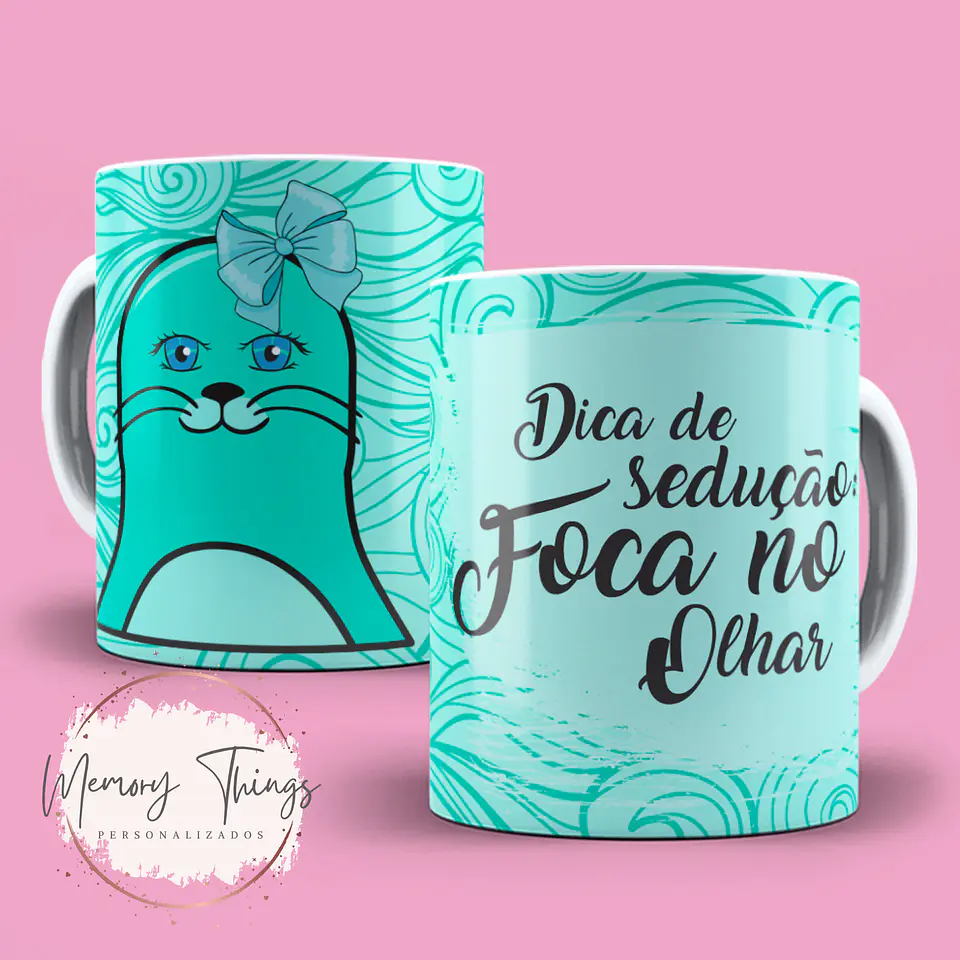 Coleção Caneca Foca Focada 14