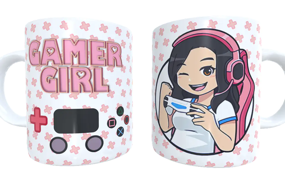 Gamer Girl Mug Collection 4