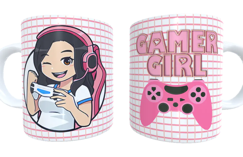 Gamer Girl Mug Collection 5