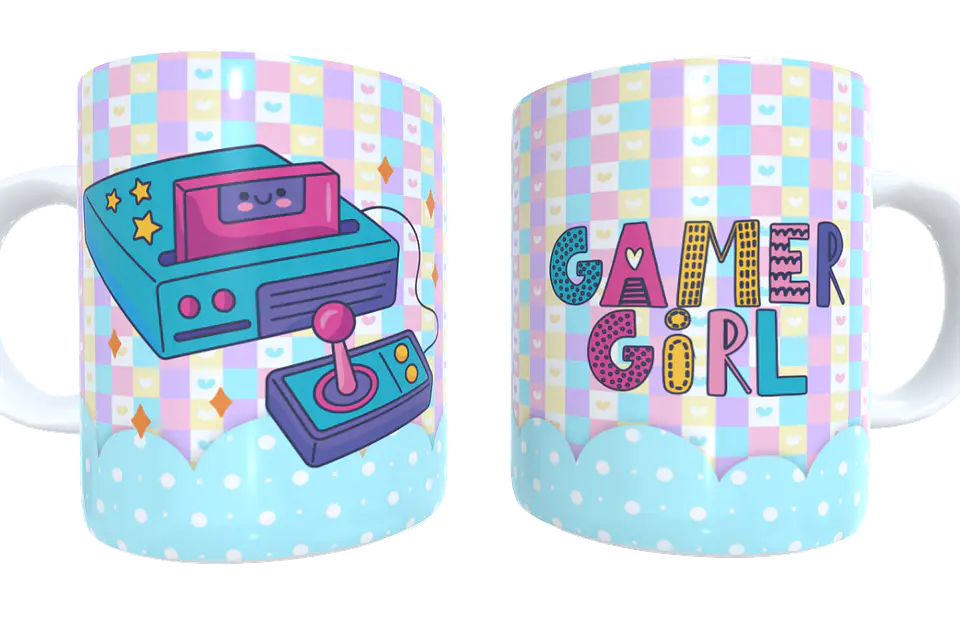 Gamer Girl Mug Collection 9