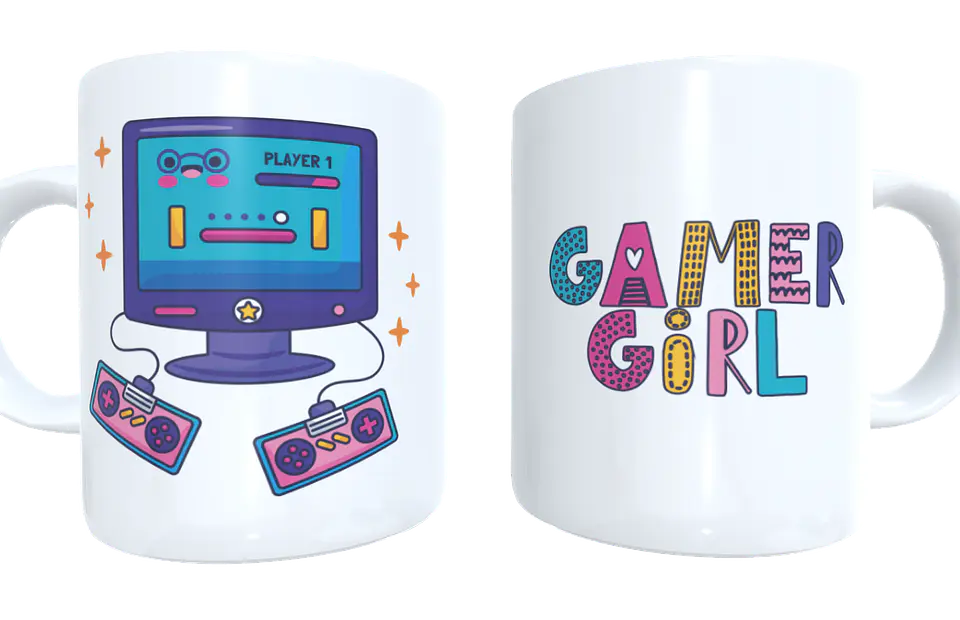 Gamer Girl Mug Collection 10