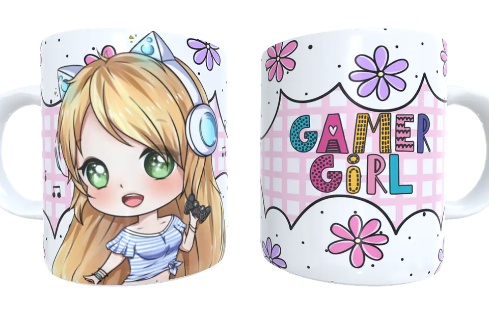 Gamer Girl Mug Collection 11