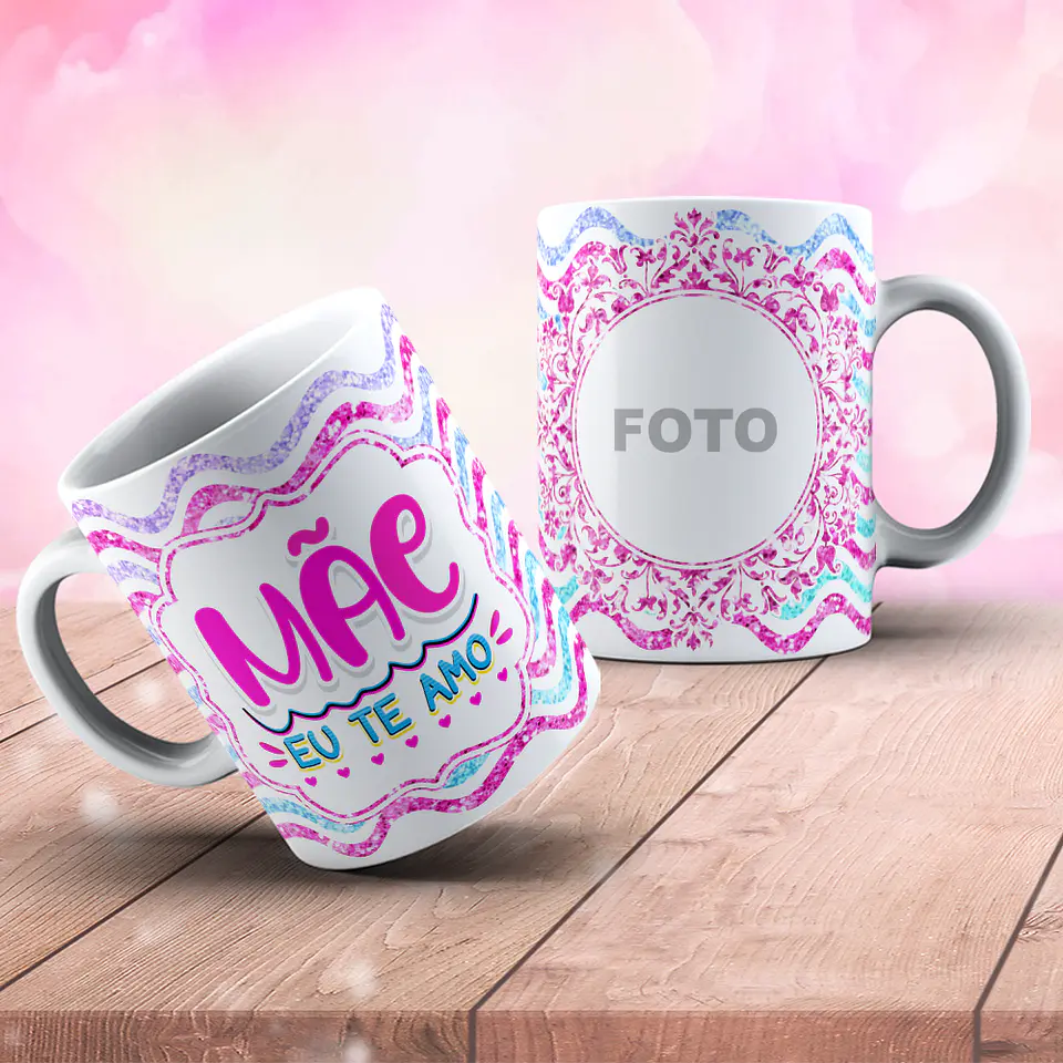 Coleção Caneca Mãe te amo 1
