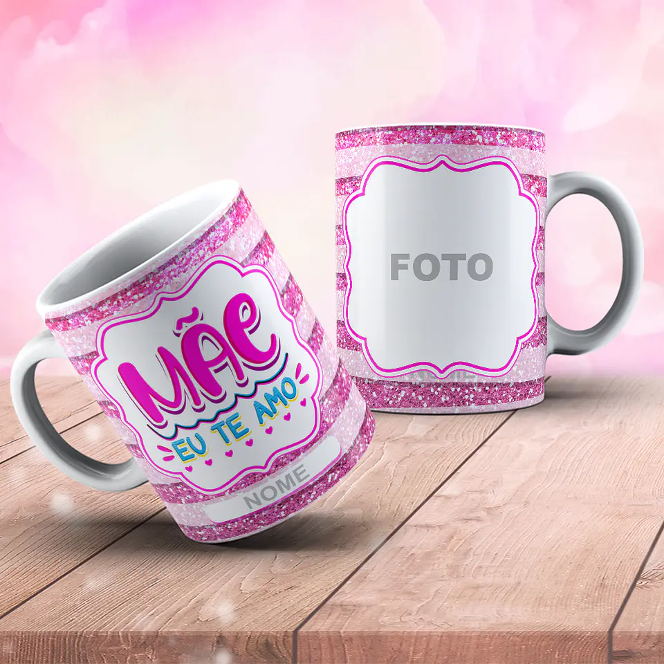 Coleção Caneca Mãe te amo 2