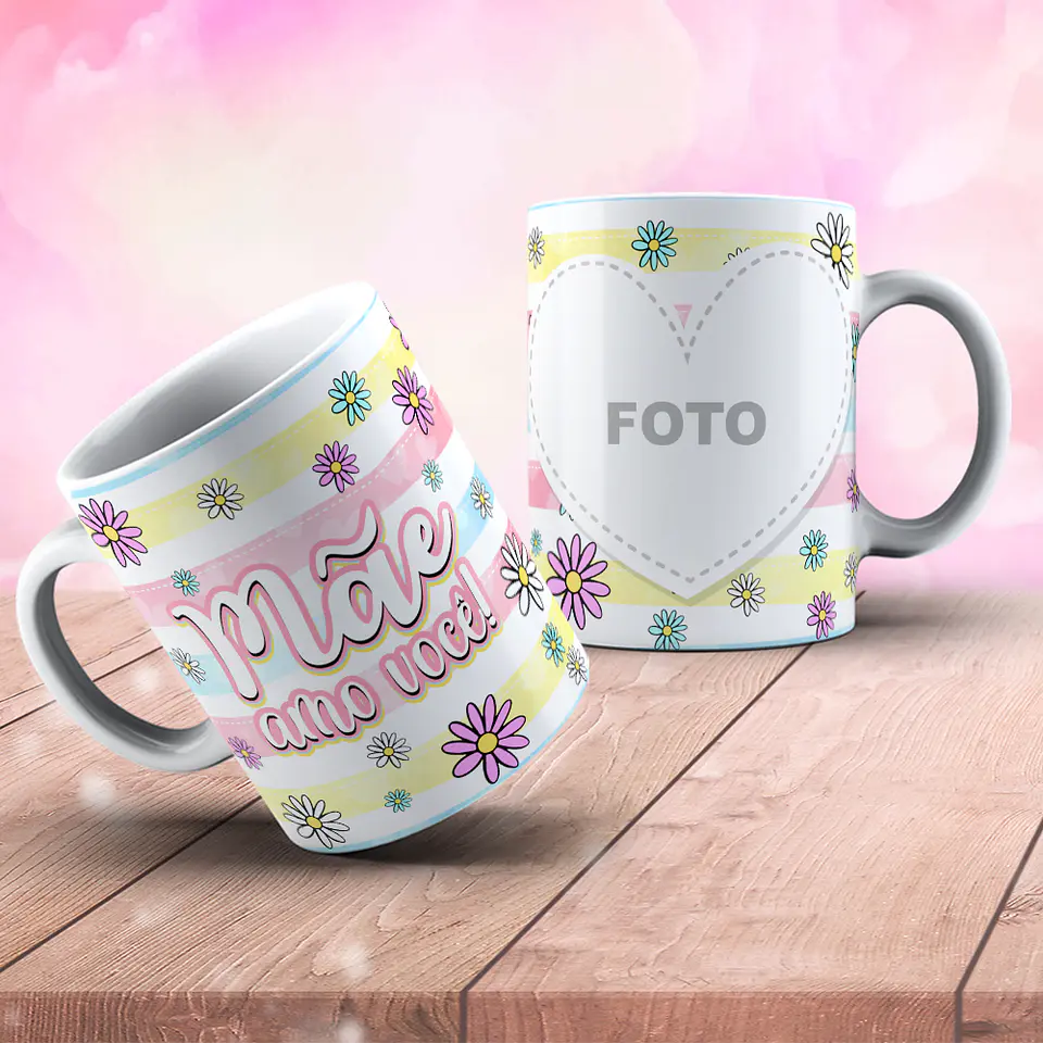 Coleção Caneca Mãe te amo 4