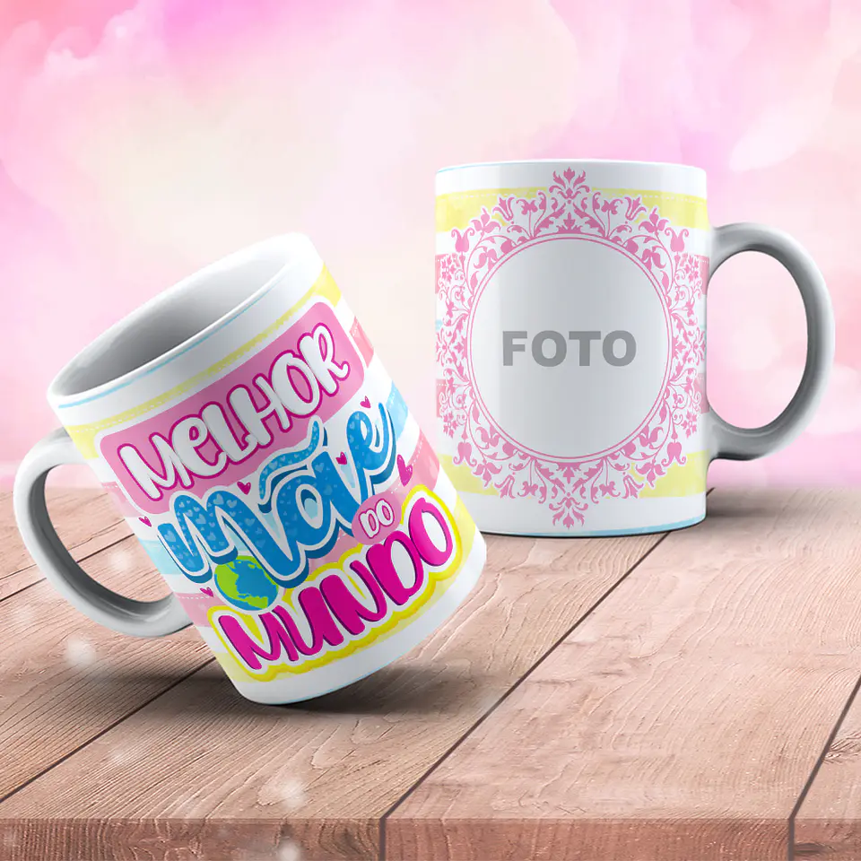 Coleção Caneca Mãe te amo 5