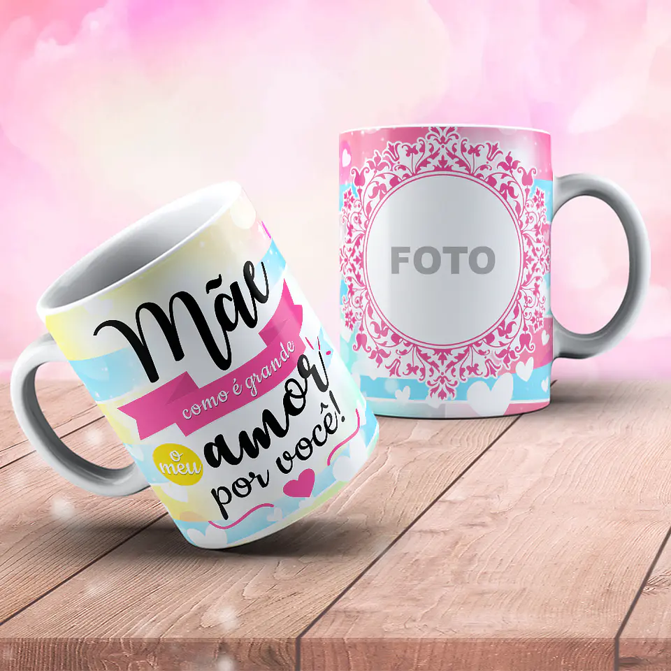 Coleção Caneca Mãe te amo 8