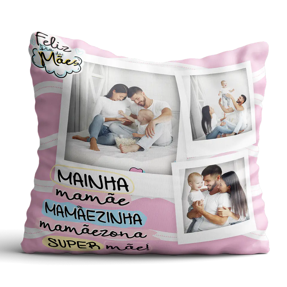 Decorative Mother's Day Pillow in Naninha style 7