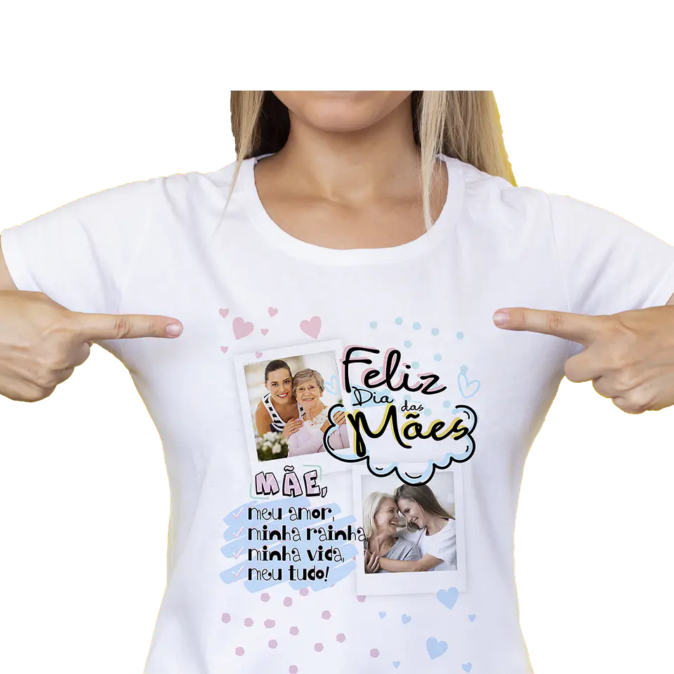 Camiseta del Día de la Madre con Foto 1