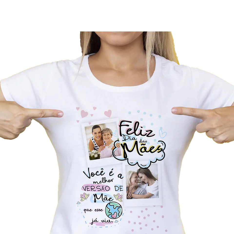Camiseta del Día de la Madre con Foto 10