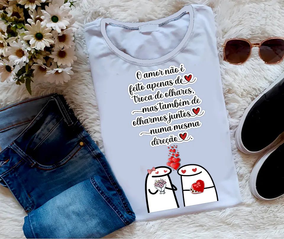 T-Shirt Love Flork 1