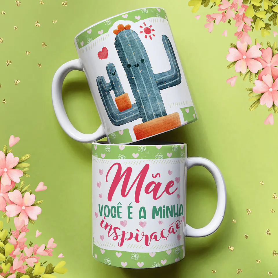 Coleção Canecas Mãe Cactus 6