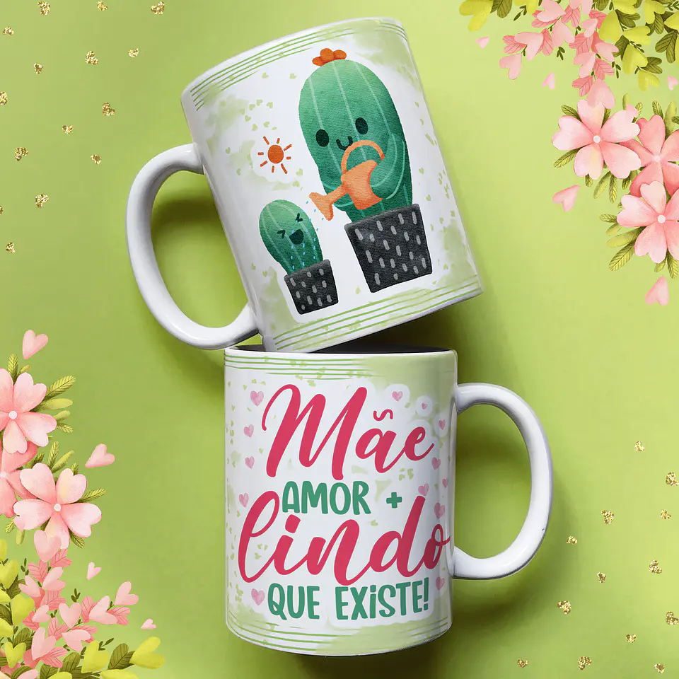 Coleção Canecas Mãe Cactus 11