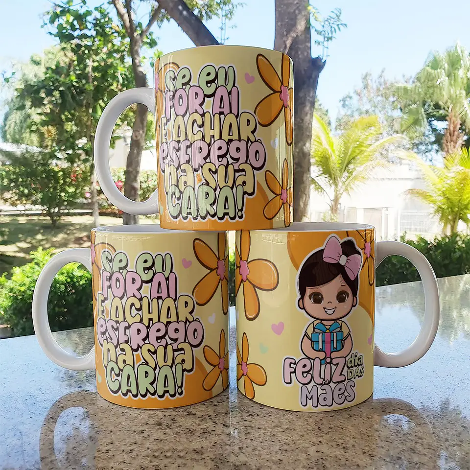 Colección de tazas de muñecas mamá 2