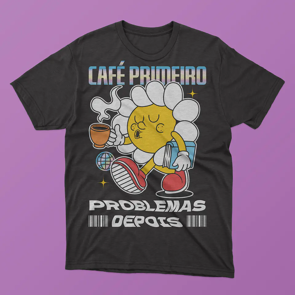 Coleção T-Shirt Flor Vibes 1