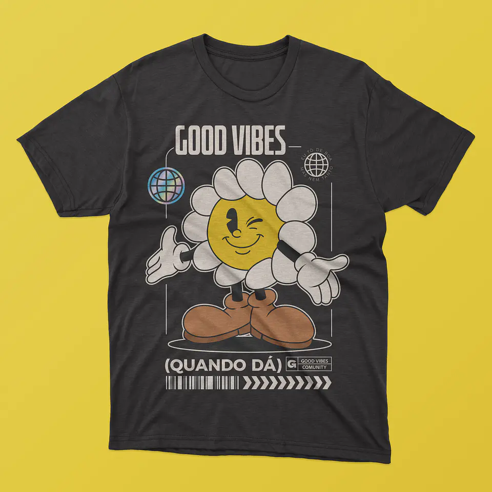 Coleção T-Shirt Flor Vibes 4
