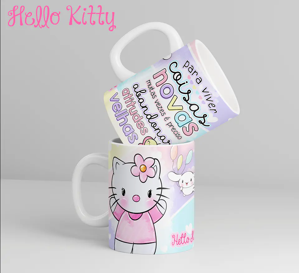 Kitty Motivational Mugs Collection 3
