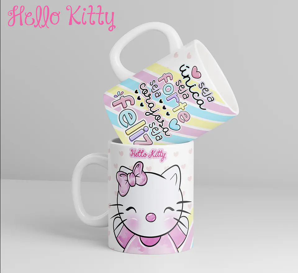 Kitty Motivational Mugs Collection 4