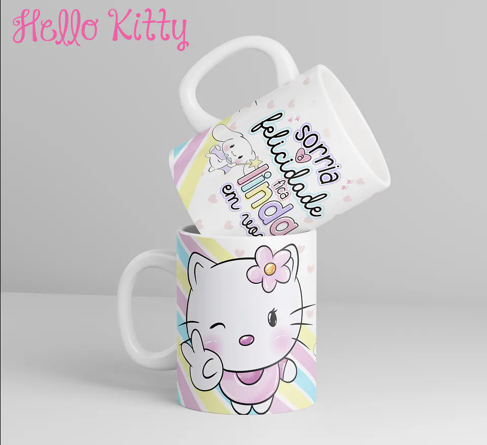 Kitty Motivational Mugs Collection 7