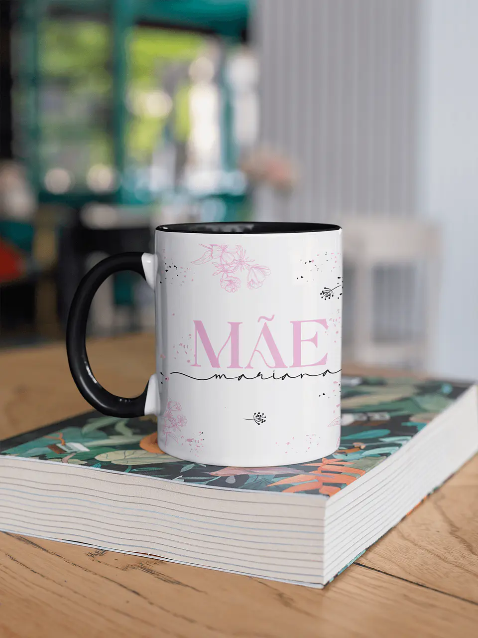 Coleção Caneca Mãe Amanda - Alça Colorida 5