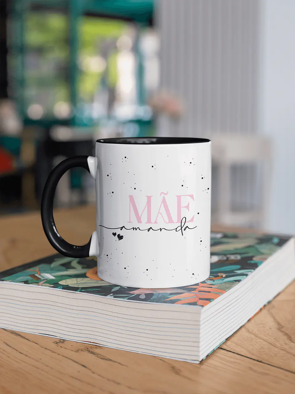 Coleção Caneca Mãe Amanda - Alça Colorida 6