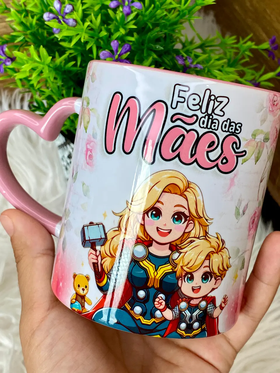 Canecas Mãe de Herói 7
