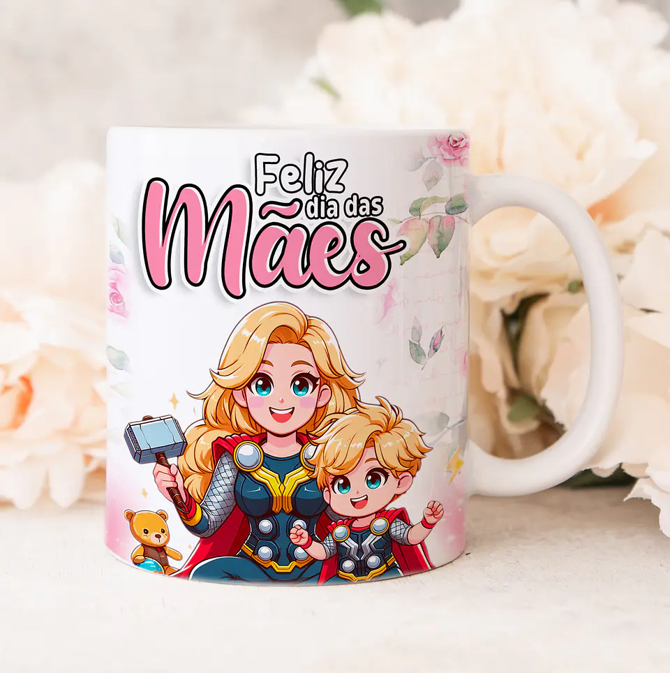 Canecas Mãe de Herói 12