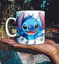 Caneca Stitch Azul - Thumbnail 3